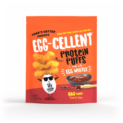 Sweet & Smoky BBQ Protein Puffs (2.5 oz) 4 bags per pack