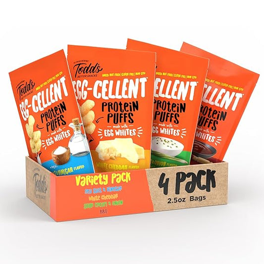 Variety Protein Puffs (2.5 oz) 4 bags per pack