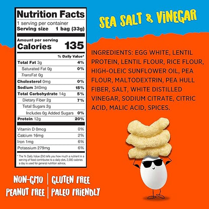 Sea Salt & Vinegar Protein Puffs