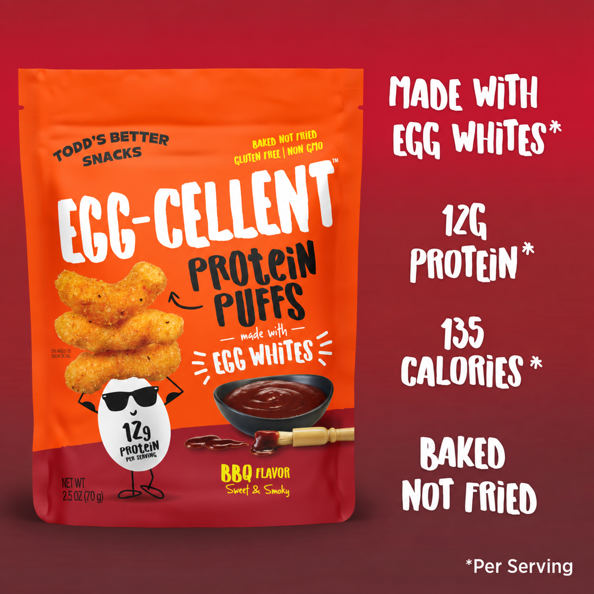 Variety Protein Puffs (2.5 oz) 4 bags per pack